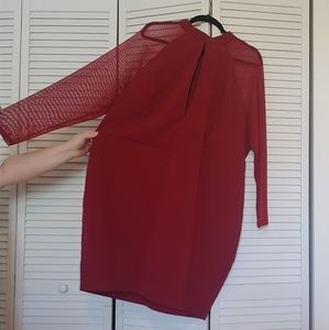 Practically New Wine Colored Dress